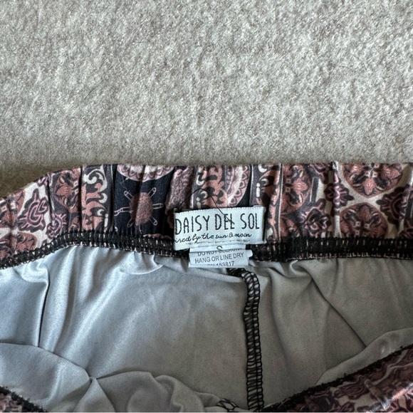 Hippie print wide leg pants - Picture 4 of 4